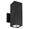 Westgate 3 1/2 in. RGBW-Selectable LED Outdoor Square Cylinder Up/Downlight, 24W, Black WMCS-UDL-RGBW-BK - alternate 1